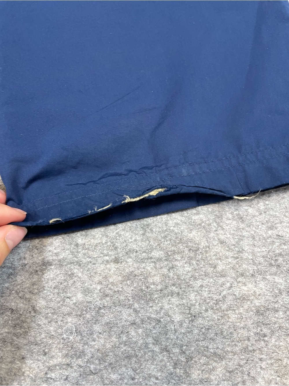 Vintage Y2K Adidas Track Pants Blue Small Athletic Windbreaker Joggers Training - Picture 15 of 15
